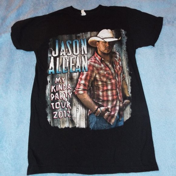 Jason Aldean My Kinda Party Tour 2012 Concert Tee Shirt Small Adult - Picture 4 of 5